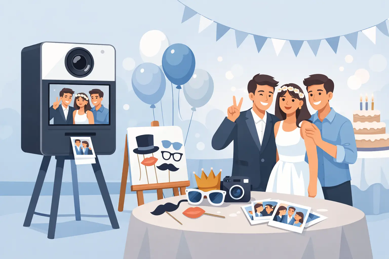 Photobooth til konfirmation der samler festen Photobooth til konfirmation der samler festen