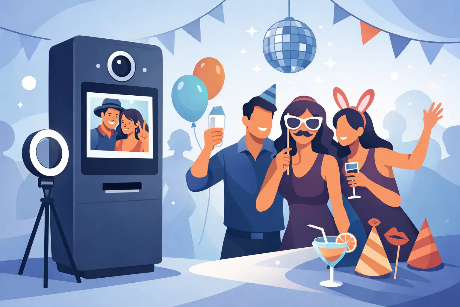 Review af selfiebox-oplevelse til festen Review af selfiebox-oplevelse til festen