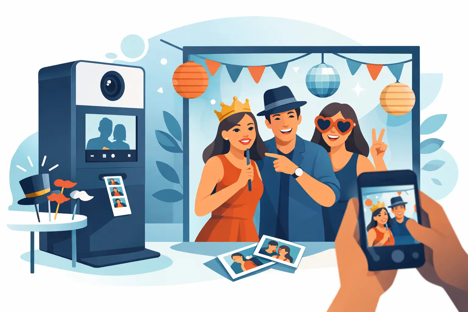 Valg af photobooth til festen og gæsterne Valg af photobooth til festen og gæsterne
