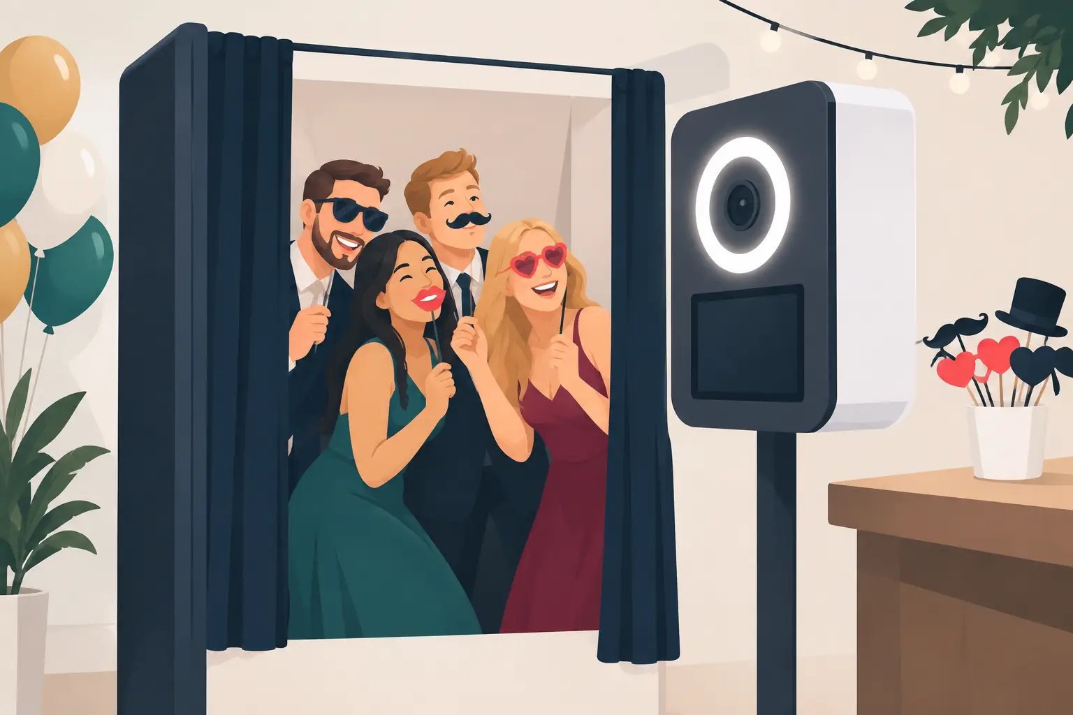 Fotoautomat leje til festen uden bøvl